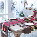 Professional christmas decoration tapestry ornament table runner